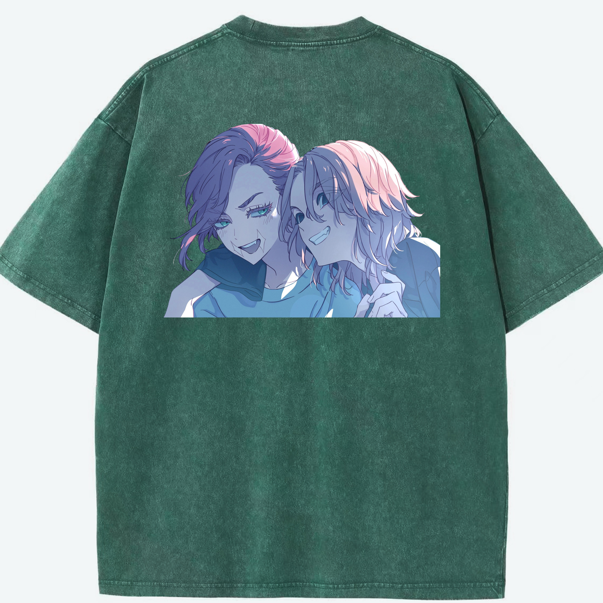 （画像用） 東京リベンジャーズ Tokyo Revengers 綿100% ヴィンテージ風 半袖Tシャツ（背面プリント）